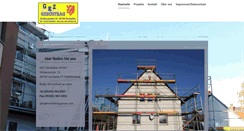 Desktop Screenshot of gkz-geruestbau.de